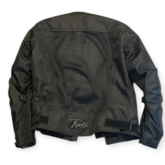 Joe Rocket Women’s Velocity Black Mesh Motorcycle Jacket Medium NWT Armor - Picture 2 of 6